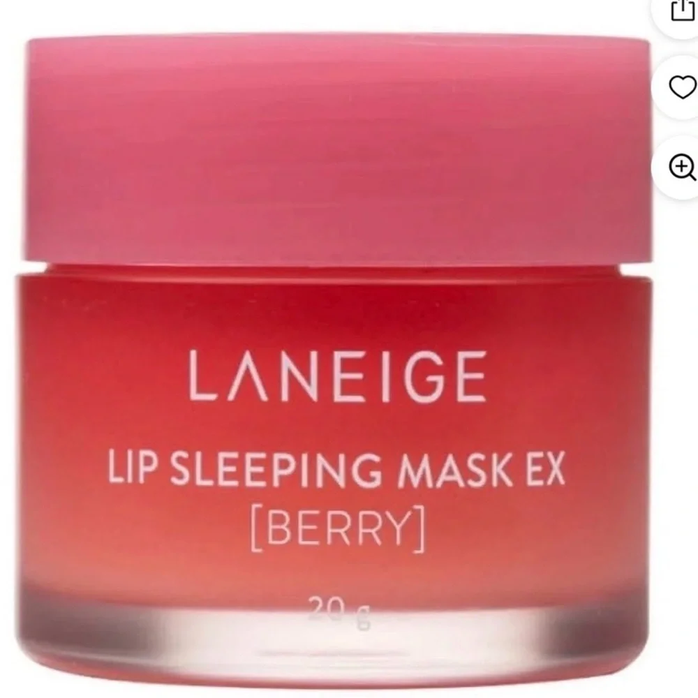 LANEIGE Lip Sleeping Mask EX in Pink Berry, .68 oz Full Size, NWT